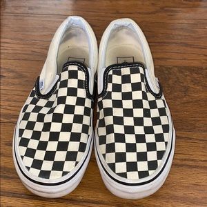 Checkered Vans